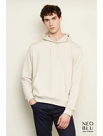 NEOBLU Nicholas Men Pánska mikina s kapucňou 24.3196 dusty green
