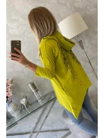 Mikina s potlačou krídla kiwi Mikina s potlačou krídla kiwi