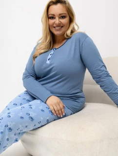 DU PI pyžamo FP 510.13 modré