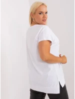 Blúzka RV BZ 8863.88 bielo zelená