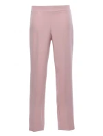 Dámske nohavice s úzkymi nohavicami K055 powder pink - Makover Dámske nohavice s úzkymi nohavicami K055 powder pink - Makover
