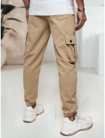 Pánske cargo nohavice khaki FashionStreet UX4464