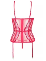 Dámsky korzet Ravenna corset cherry - BEAUTY NIGHT FASHION Dámsky korzet Ravenna corset cherry - BEAUTY NIGHT FASHION