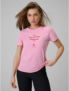 Dámske tričko s potlačou 4F 4FRSS26TTSHF3448-56S