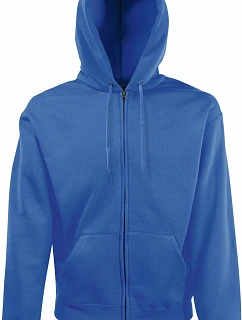 Fruit of the Loom Premium mikina s kapucňou 16.2034 kráľovská modrá