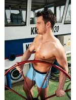 Plavky Verso Mare v modrej a tmavomodrej farbe - Alpha Male Plavky Verso Mare v modrej a tmavomodrej farbe - Alpha Male