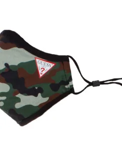 Bavlnená unisex rúško W0YZ17WDXC0-P1CM maskáčová - Guess