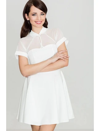 Krátke šaty K399 - Katrus