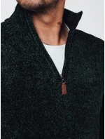 Pánsky zelený sveter FashionStreet WX2239