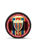 Hokejový puk Zagłębie Sosnowiec medailón SREBKRMEDALION