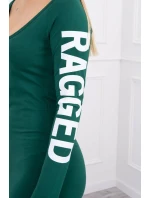 Roztrhané zelené šaty