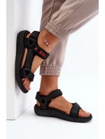 Damskie Sandały Lee Cooper LCW-24-34-2615 Czarne