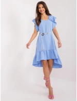 DHJ SK 8921 Šaty.98 svetlomodrá