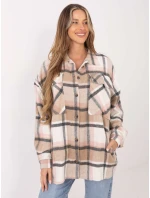 Košeľa DN KS 3841.02 čierna a béžová