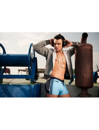 Plavky Verso Mare v modrej a tmavomodrej farbe - Alpha Male Plavky Verso Mare v modrej a tmavomodrej farbe - Alpha Male