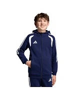 Detská mikina adidas Tiro 26 League Sweat Full Zip Hoodie navy blue KF3322 Detská mikina adidas Tiro 26 League Sweat Full Zip Hoodie navy blue KF3322