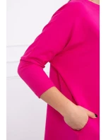 Oversize blúzka fuchsiová
