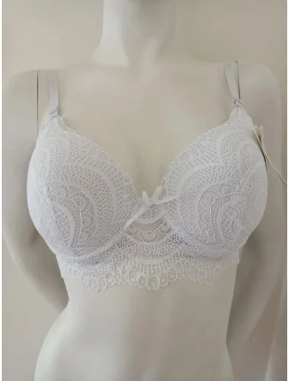 Vystužená podprsenka s kosticou 5515 biela - LoveAnna Vystužená podprsenka s kosticou 5515 biela - LoveAnna