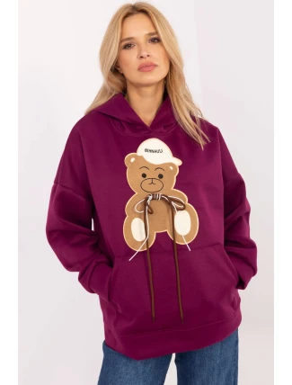 Mikina model 204378 Taliansko Moda Mikina model 204378 Taliansko Moda