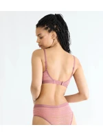 Dámska čipkovaná podprsenka FREE Evolve PU - staroružová 7836 - SLOGGI