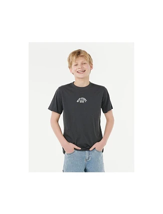 Tričko RIP CURL TROPIC DAZE ART TEE -BOY, čierne Tričko RIP CURL TROPIC DAZE ART TEE -BOY, čierne