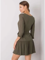 Šaty LK SK 507733.80P khaki Šaty LK SK 507733.80P khaki