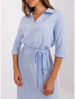 Dámske šaty LK SK 509342-1.51P Svetlo modrá - Lakerta