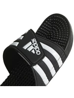 Pánske žabky Adissage M F35580 Black and white - Adidas