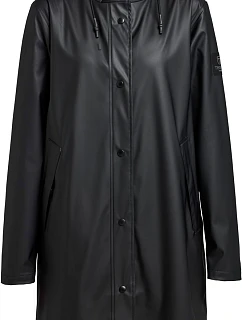 Tenson Apelviken Rain Coat Women Dámsky plášť do dažďa 84.7643 čierny