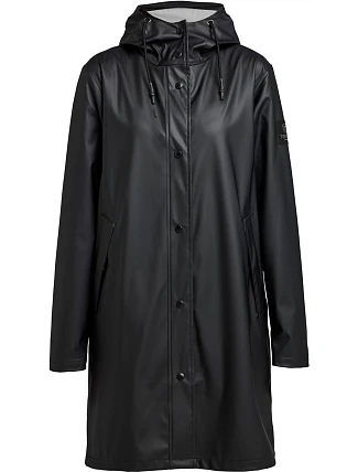 Tenson Apelviken Rain Coat Women Dámsky plášť do dažďa 84.7643 čierny Tenson Apelviken Rain Coat Women Dámsky plášť do dažďa 84.7643 čierny