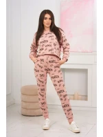 Statement set tmavo púdrovo ružový Statement set tmavo púdrovo ružový