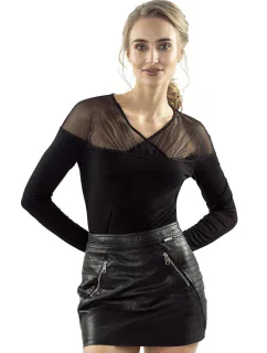 Dámska blúzka Karola black - ELDAR