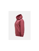 Dámska mikina PEAK PERFORMANCE W Original Small Logo Hood, červená Dámska mikina PEAK PERFORMANCE W Original Small Logo Hood, červená