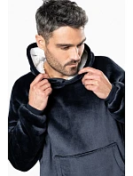 Kariban K 410 Loungewear Mikina s kapucňou zo sherpafleece 20.K410 night navy