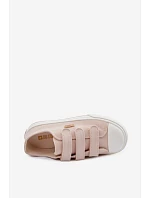 Detské tenisky na suchý zips Big Star TT374174 Beige