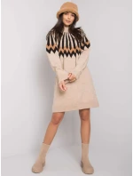 LC SK 0098 Šaty.37X béžová LC SK 0098 Šaty.37X béžová