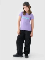 Dievčenské tričko s potlačou 4F Dievčenské tričko s potlačou 4F