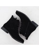 S.Barski W HY51-136 OLI284A semišové čižmy