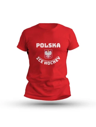Hokej Poľsko Tričko s krátkym rukávom M SREBICEPLTS-RD