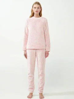 Vamp - Dámske flísové pyžamo 21425 - Vamp