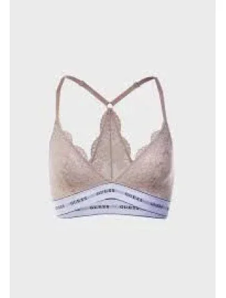 Dámska krajková podprsenka - O97C02PZ01C- G4B8 - Béžová - Guess