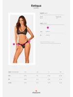 Sexy nohavičky Estiqua nohavičky - Obsessive