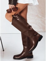 FashionStreet hnedé dámske topánky ZY1329