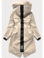 DÁMSKA SVETLÁ BÉŽOVÁ PARKA (B9786-46)