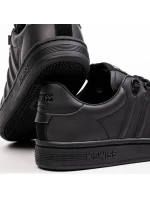 Pánske tenisky z prírodnej kože K-Swiss LOZAN II black (07943-904-M)