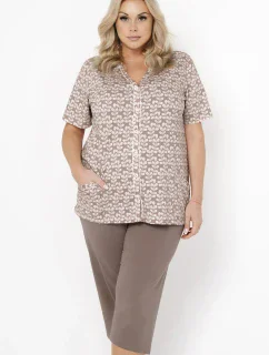 Talianska móda Ramira cr.r. sp.3/4 farba:print/cappuccino