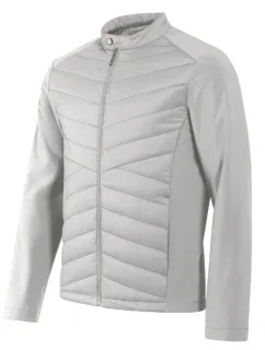 Cross hybridná bunda strieborná šedá