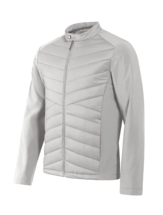 Cross hybridná bunda strieborná šedá