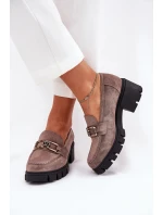 Dámske čižmy 39921 dark beige - Step in style Dámske čižmy 39921 dark beige - Step in style