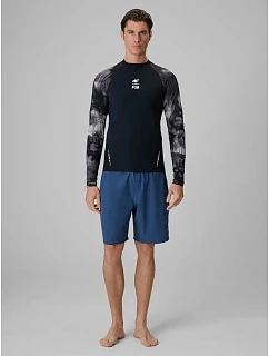 Pánske plážové šortky typu boardshorts s filtrom UPF50+ značky 4F, model 4FRSS26UBDSM256-31S
